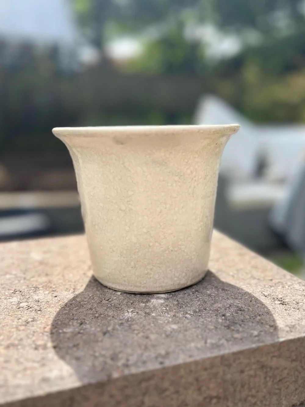 NWOT Terrain Flared Rim Ceramic Planter